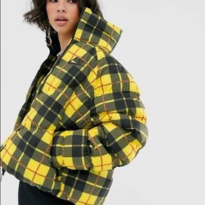Nike Plaid Puffer Jacket